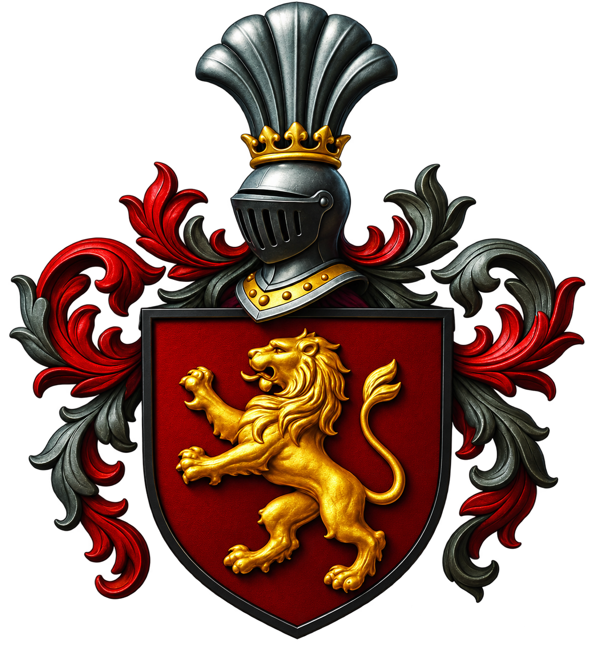 Family-approved Rhomberg crest